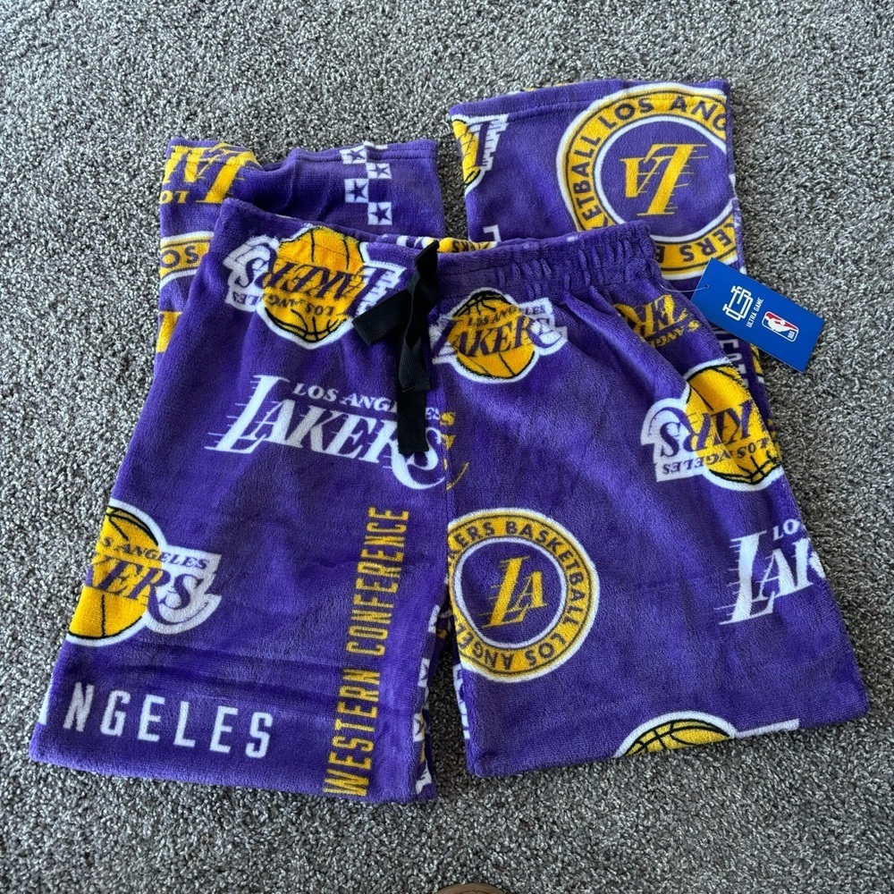 Lakers Pajama Fleece Pants